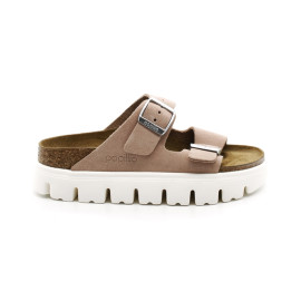Mules Femme Birkenstock 1029117 Arizona Platform Light Rose Narrow