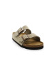 Mules Femme Birkenstock 951303 Arizona Soft Suède Taupe