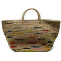 Sac Cabas Raphia IBELIV Vanilla