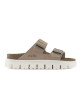 Mules Femme Birkenstock 1024950 Arizona Pap Chunky Warm Sand Narrow