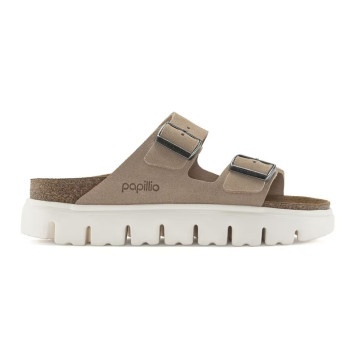 Mules Femme Birkenstock 1024950 Arizona Pap Chunky Warm Sand Narrow