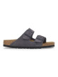 Mules Homme Birkenstock 1028592 Arizona Velvet Grey Narrow
