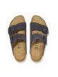 Mules Homme Birkenstock 1028592 Arizona Velvet Grey Narrow