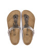 Nu-Pieds Femme Birkentsock 1016144 Gizeh BF Graceful Taupe Regular