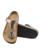 Nu-Pieds Femme Birkentsock 1016144 Gizeh BF Graceful Taupe Regular