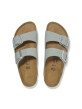 Mules Femme Birkenstock 1029049 Arizona Pap Platform Pure Sage Narrow