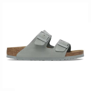 Mules Homme Birkenstock 1029215 Arizona Suède Pure Sage Narrow