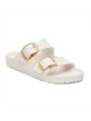 Mules Femme Birkenstock 1029651 Arizona Big Buckle EVA EggShell Narrow