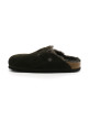 Mules Femme Birkenstock 1020529 Boston Shearling Mocha Narrow