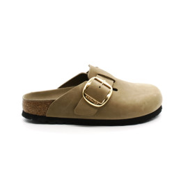 Mules Femme Birkenstock 1030425 Boston Big Buckle Tabacco Narrow