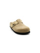 Mules Femme Birkenstock 1030425 Boston Big Buckle Tabacco Narrow
