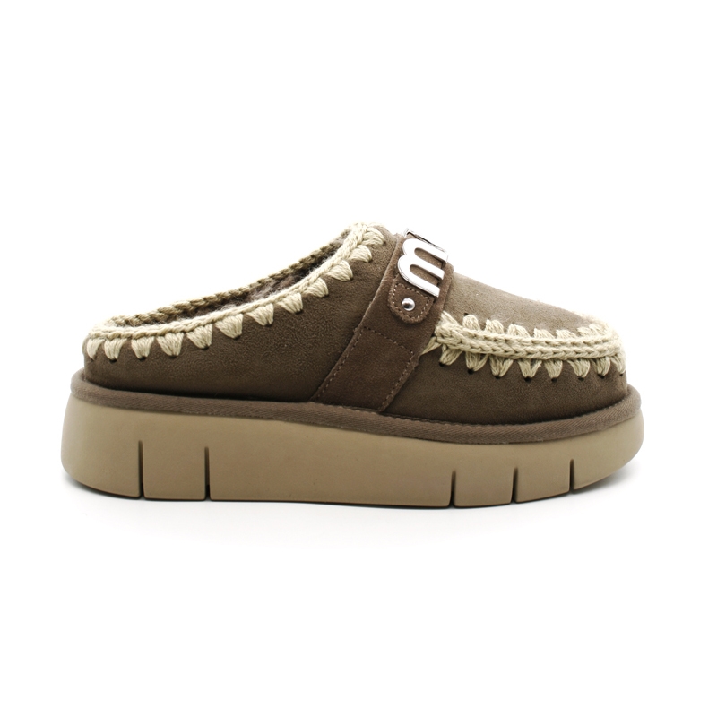 Mules Fourrées Femme MOU fw531001 Clog Bounce