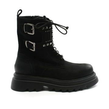 Boots Lacets Femme Mat:20 9801