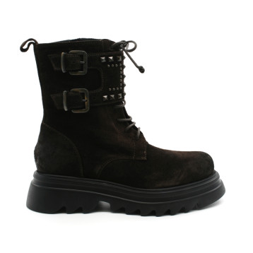 Boots Lacets Femme Mat:20 9801