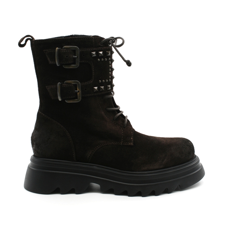 Boots Lacets Femme Mat:20 9801