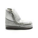 Boots Fourrées Femme MOU Eskimo 18 Bounce Silver
