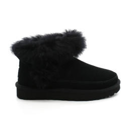 Boots Fourrées Femme UGG Ultra Mini Chalet Black