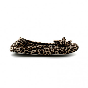 Chaussons Ballerine Grand Noeud Femme Isotoner