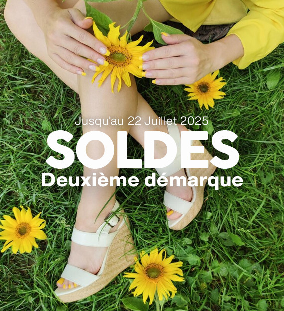 Soldes d'Été 2025, deuxième démarque jusqu'au 22 Juillet 2025 !