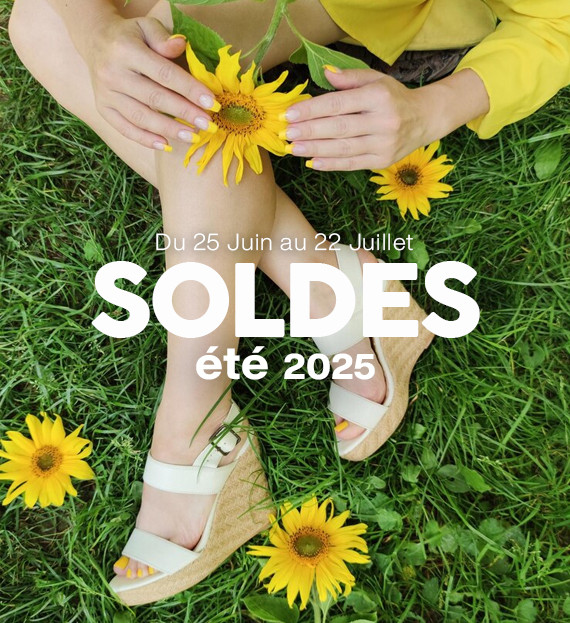 Soldes d'Été 2025 du 25 Juin au 22 Juillet 2025 !